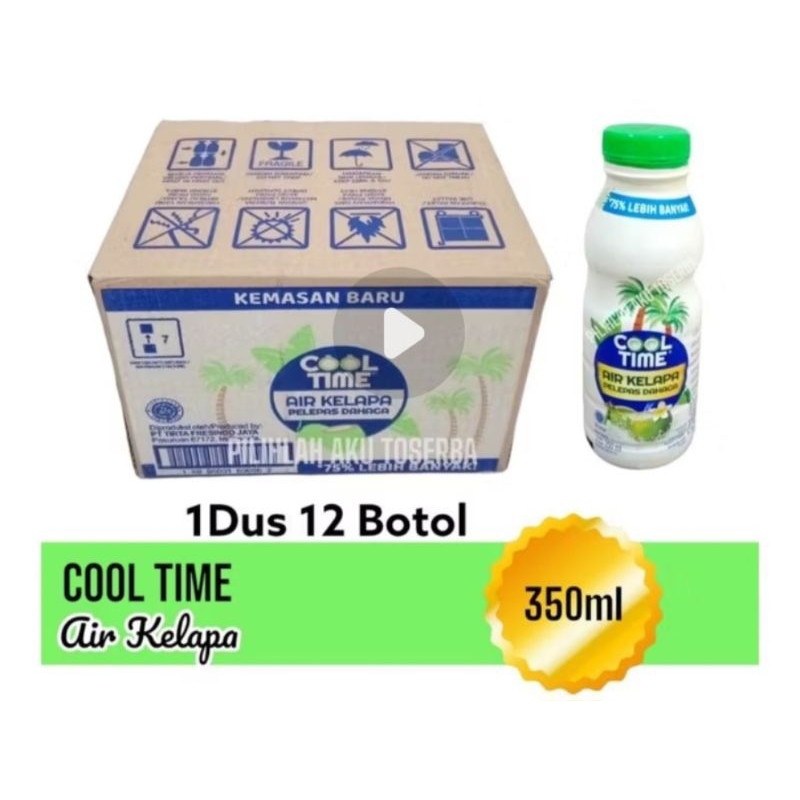 

COOLTIME COCONUT WATER AIR KELAPA 1 DUS ISI 12 BTL 350ML