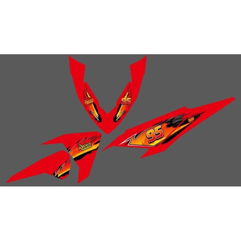 STRIPING STICKER TRANSPARAN VARIO LED OLD 125-150 MOTIF LIVERY