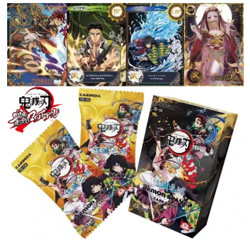 Wholesale New Demon Slayer English Version DS-04 ASSEMBLY Collection Card Hobby Game Trading Card
