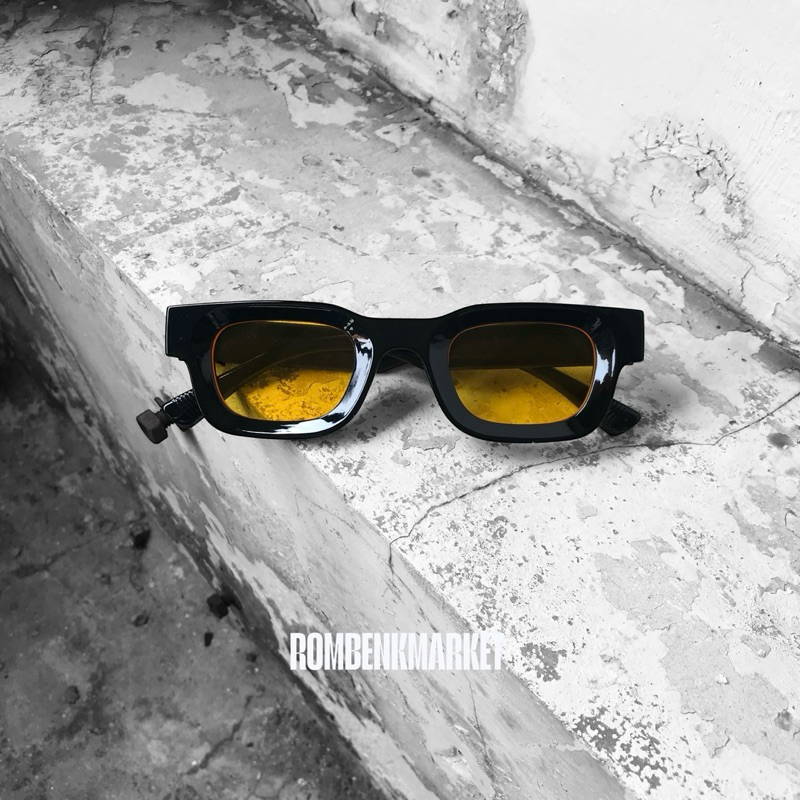 GLASSES - SMALL BOLDIE BLACK YELLOW