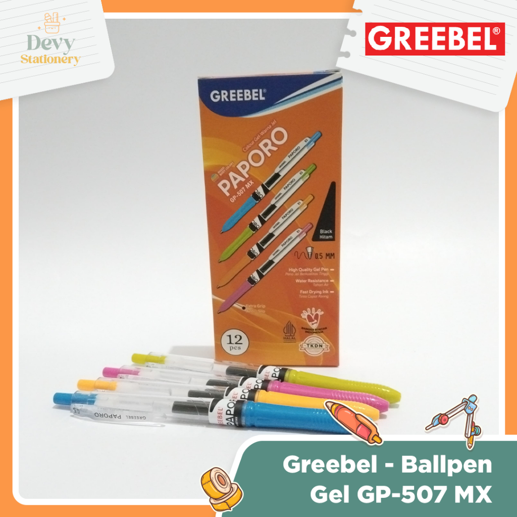 

GREEBEL Ballpen Gel GP-507 MX