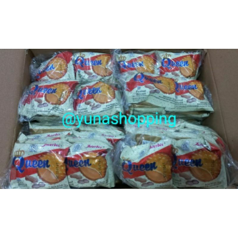 

Interbis Queen peanut biscuit 10 bks @24g