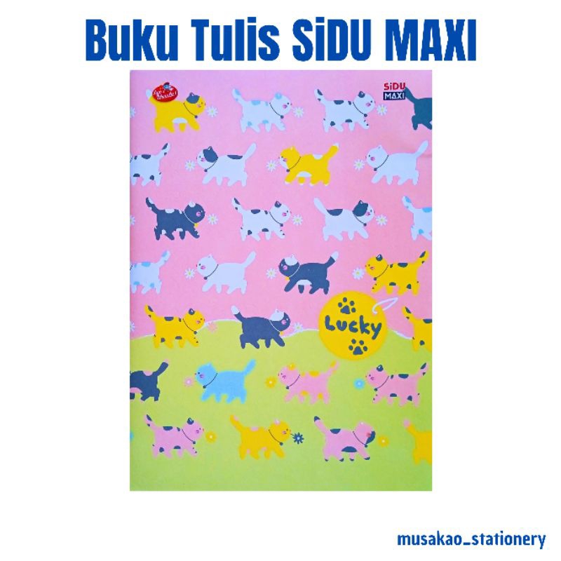 

Buku Tulis SiDU MAXI 42 Lembar [1 pack isi 5 pcs]