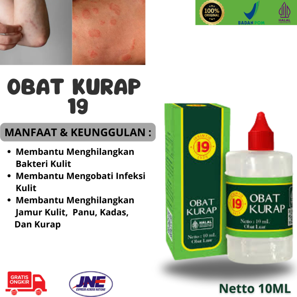 Obat Kurap 19 Asli Original Paling Ampuh
