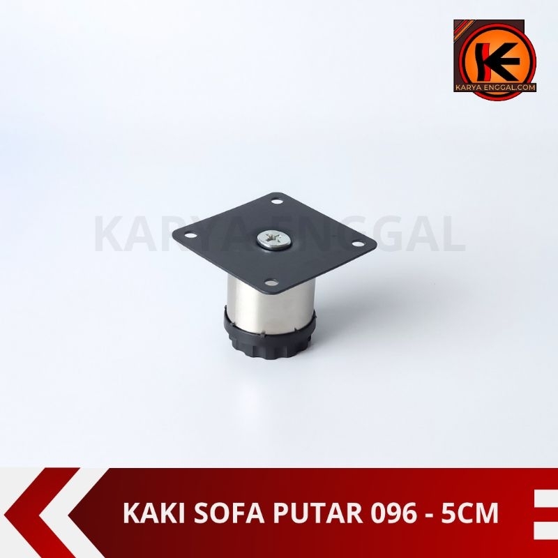 Kaki Sofa Bulat / Kaki Lemari Bulat Stainless SS / Kaki Sofa 5cm