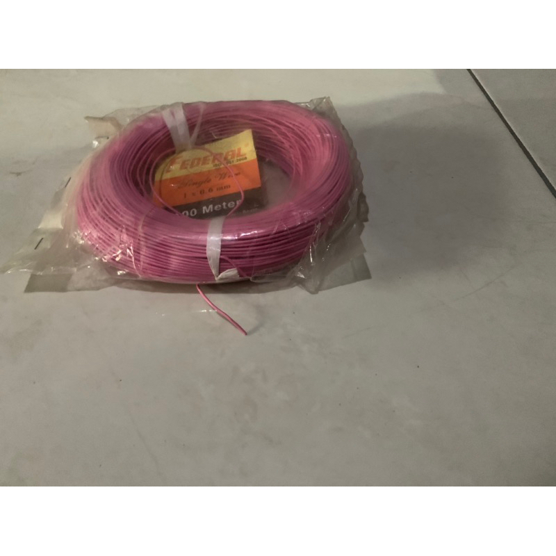 Kabel single wire 1x0.6 mm