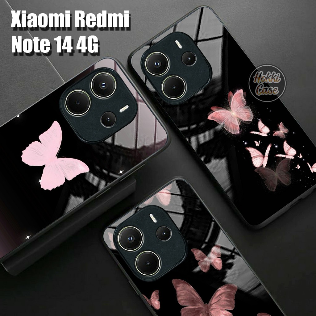 Case Redmi Note 14 4G - Softcase Glass Redmi Note 14 4G - Casing Redmi Note 14 4G - Silikon Redmi No