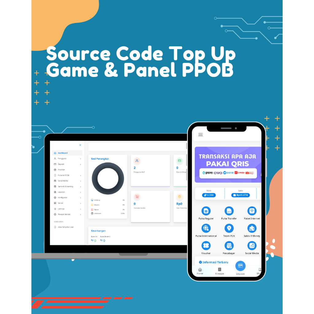 Source Code Script Panel Top Up Game & PPOB