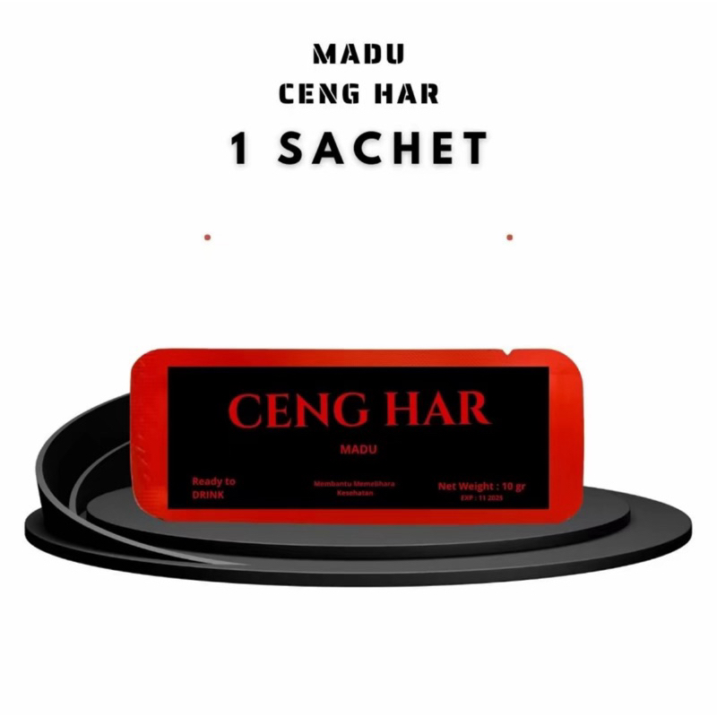 

Ceng har madu sachet isi 1 pcs