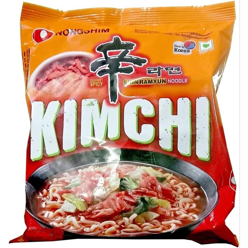 

Nongshim Kimchi ramyun ramyeon korea Halal