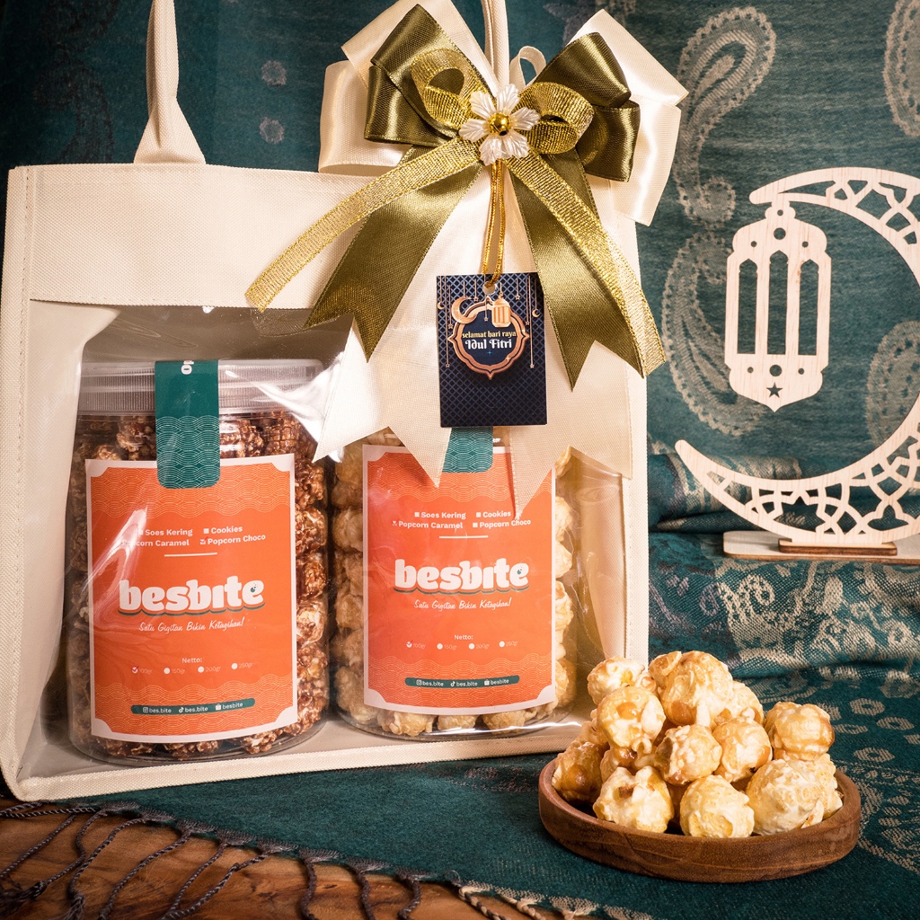 

Hampers Lebaran - Bingkisan Lebaran - Hampers Popcorn