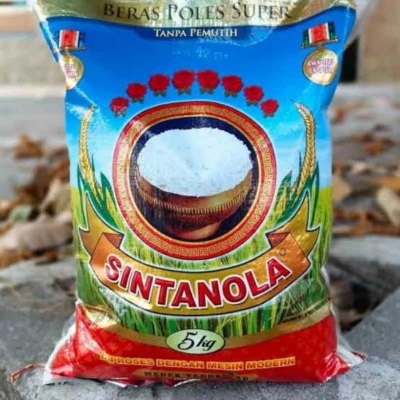 

Beras Sintanola kemasan 5kg 2bag