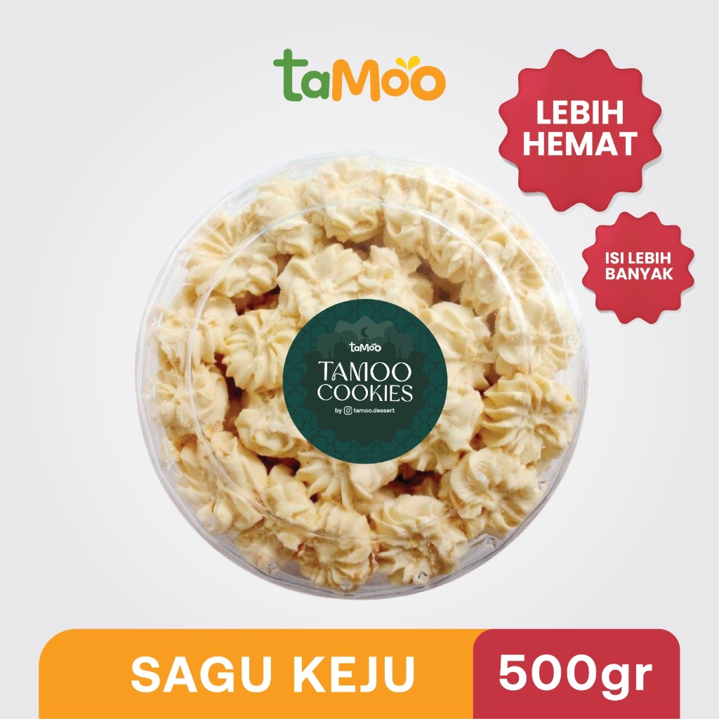 

Kue Sagu Keju Kue Kering Lebaran Tamoo Cookies 500gr