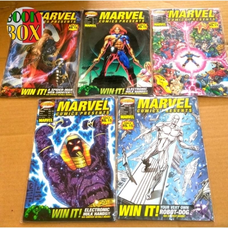 Komik Berbhs Inggris Marvel MARVEL COMICS PRESENTS Gotham Comics