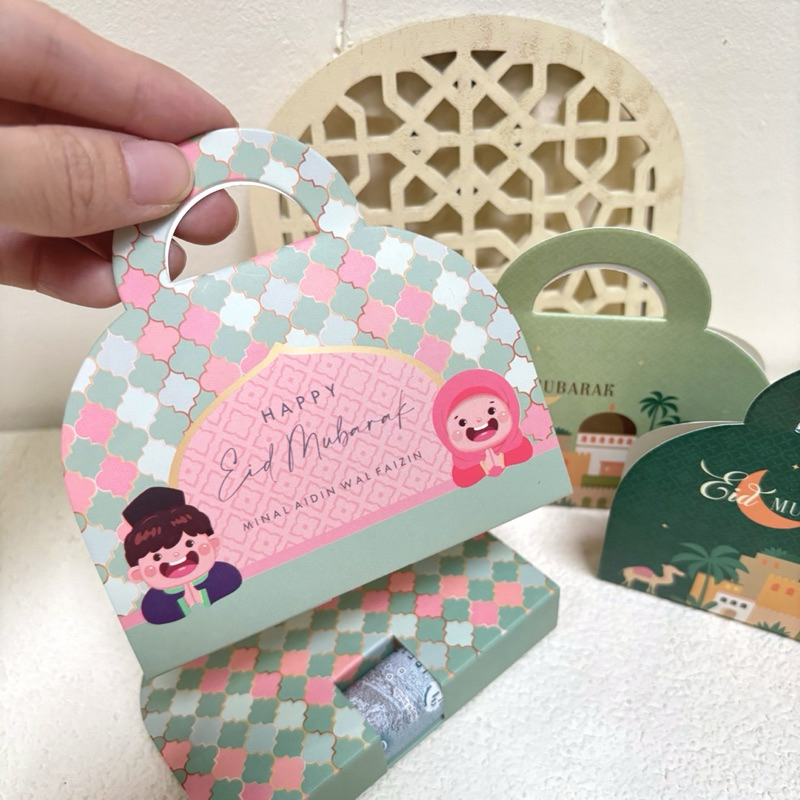 

20 Pcs Tas Angpao Lebaran Idul Fitri Amplop Uang Lebaran
