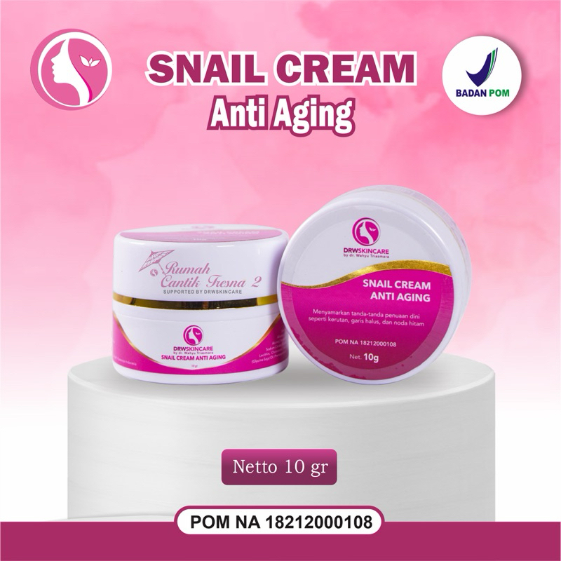 Snail Cream/Krim Glowing/Krim Memudarkan Bekas Luka