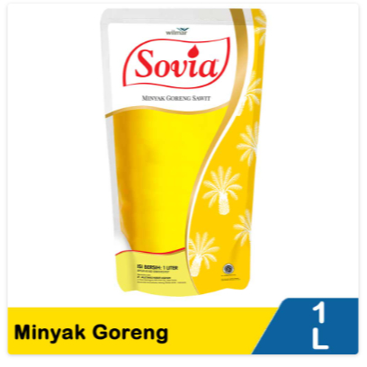 

sovia minyak goreng 1l