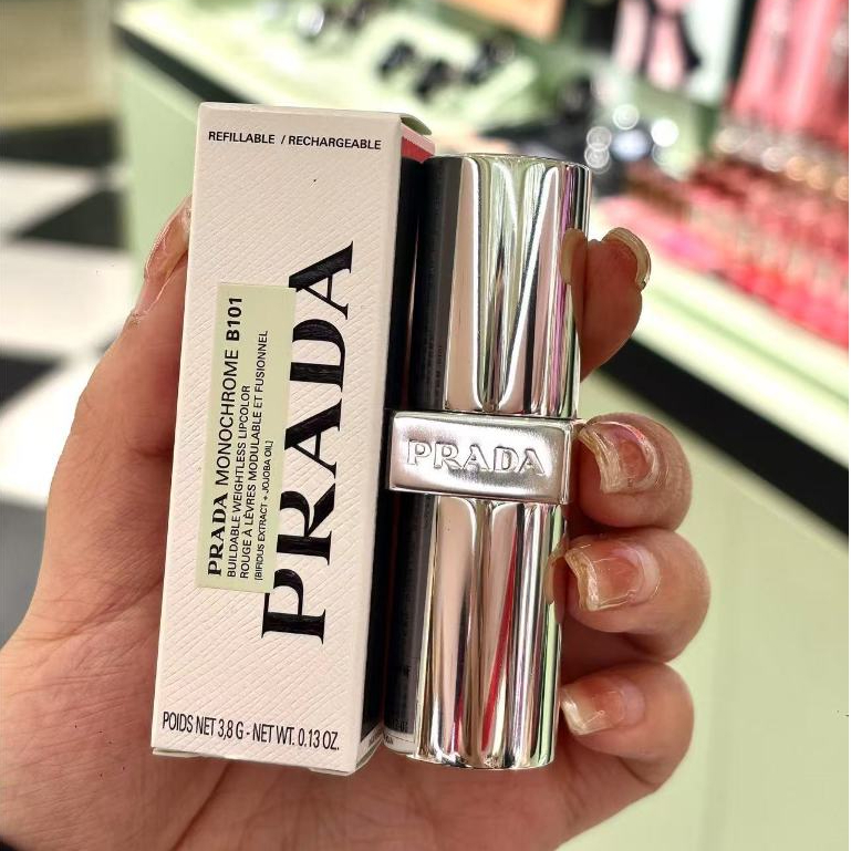 Prada Beauty Lipstick Matte Lip Balm Moisturizing 3.5g Full colour