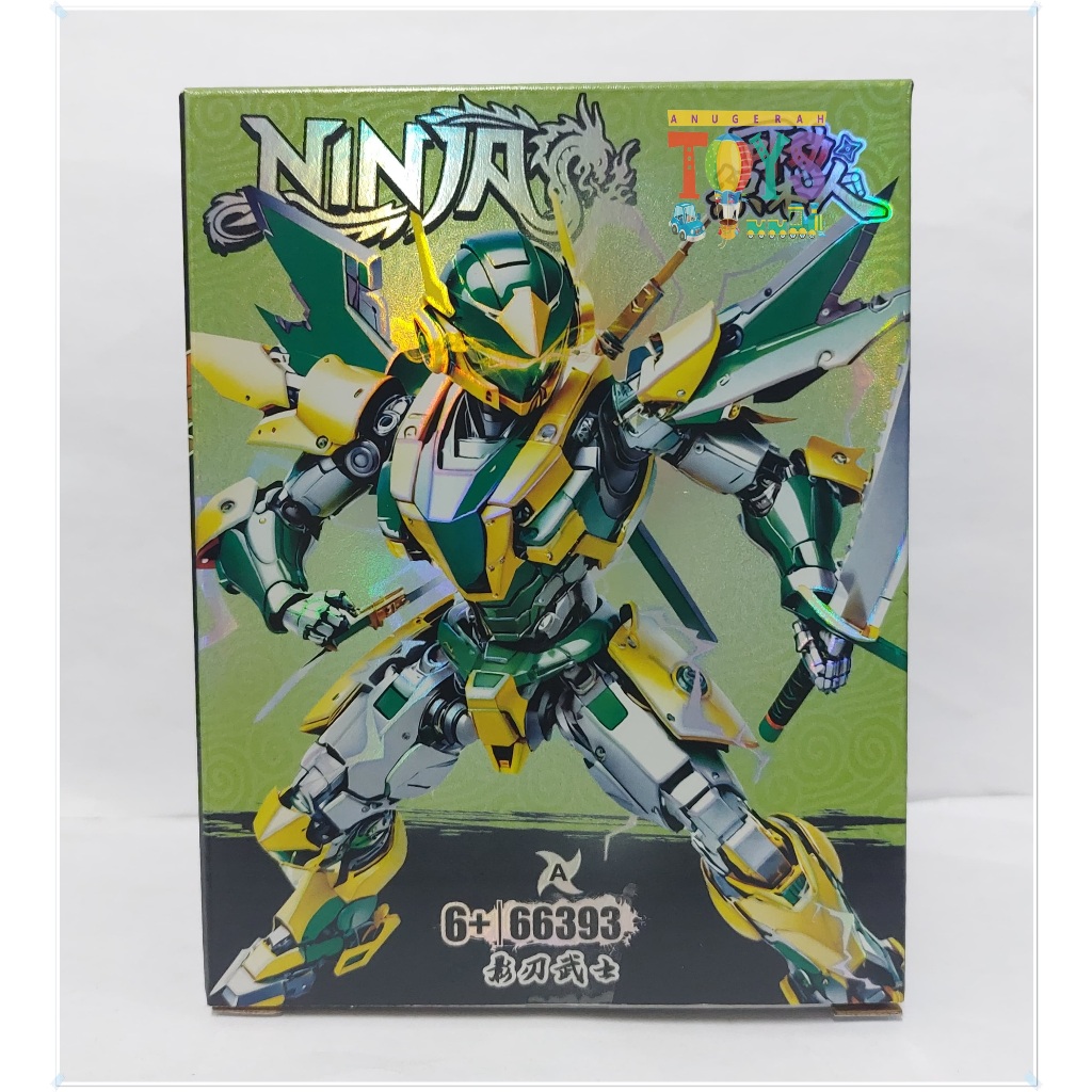 Mainan Brick Robot Ninja Armor 66393