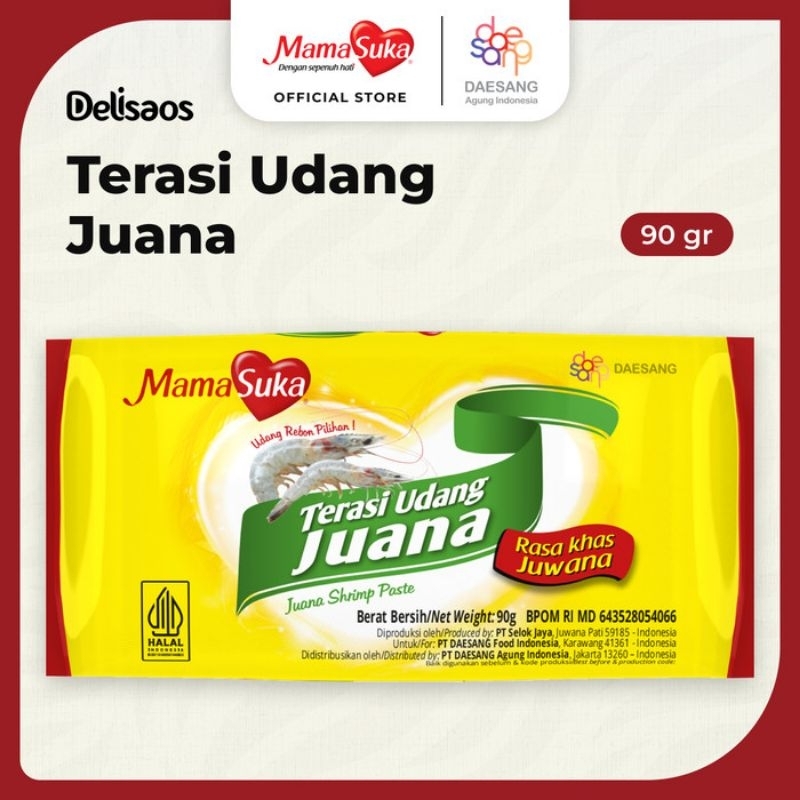

Terasi udang Mamasuka juana 90gr