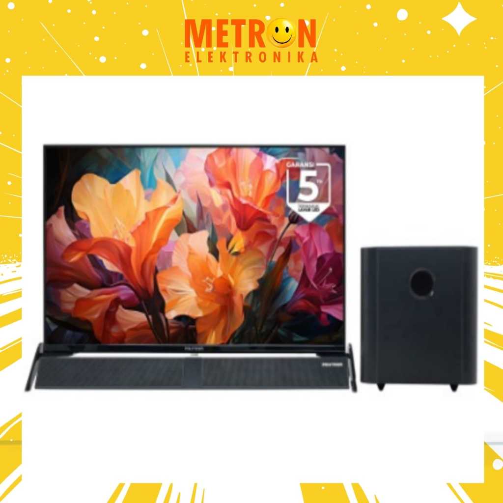 POLYTRON PLD 43 BG 9058 + SUBWOOFER SWF - G00GLE TV LED 43
