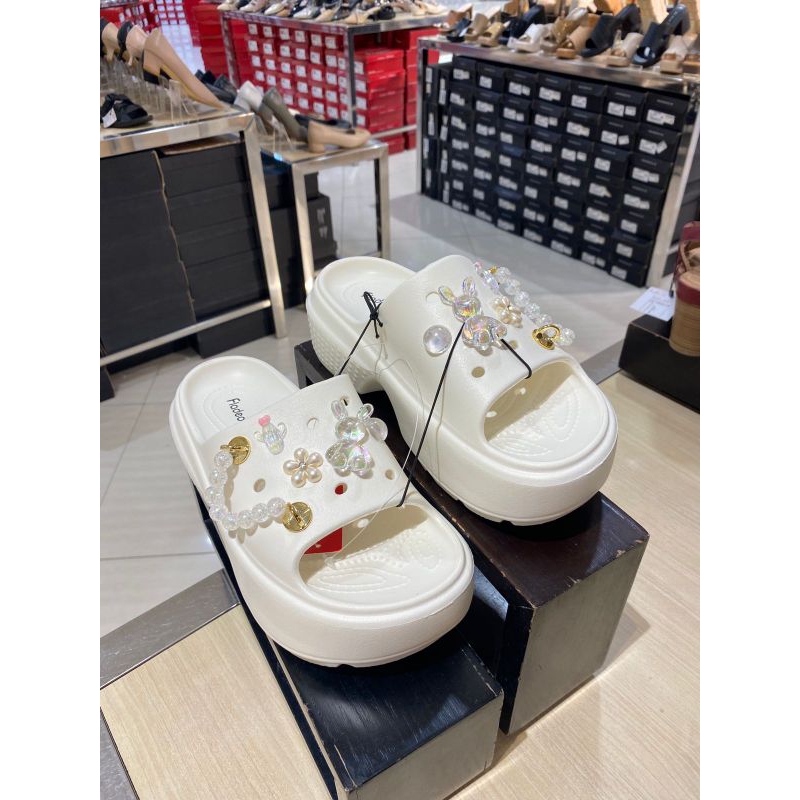 FLADEO ‼️ sandal wanita tinggi 6cm phylon comfort ringan