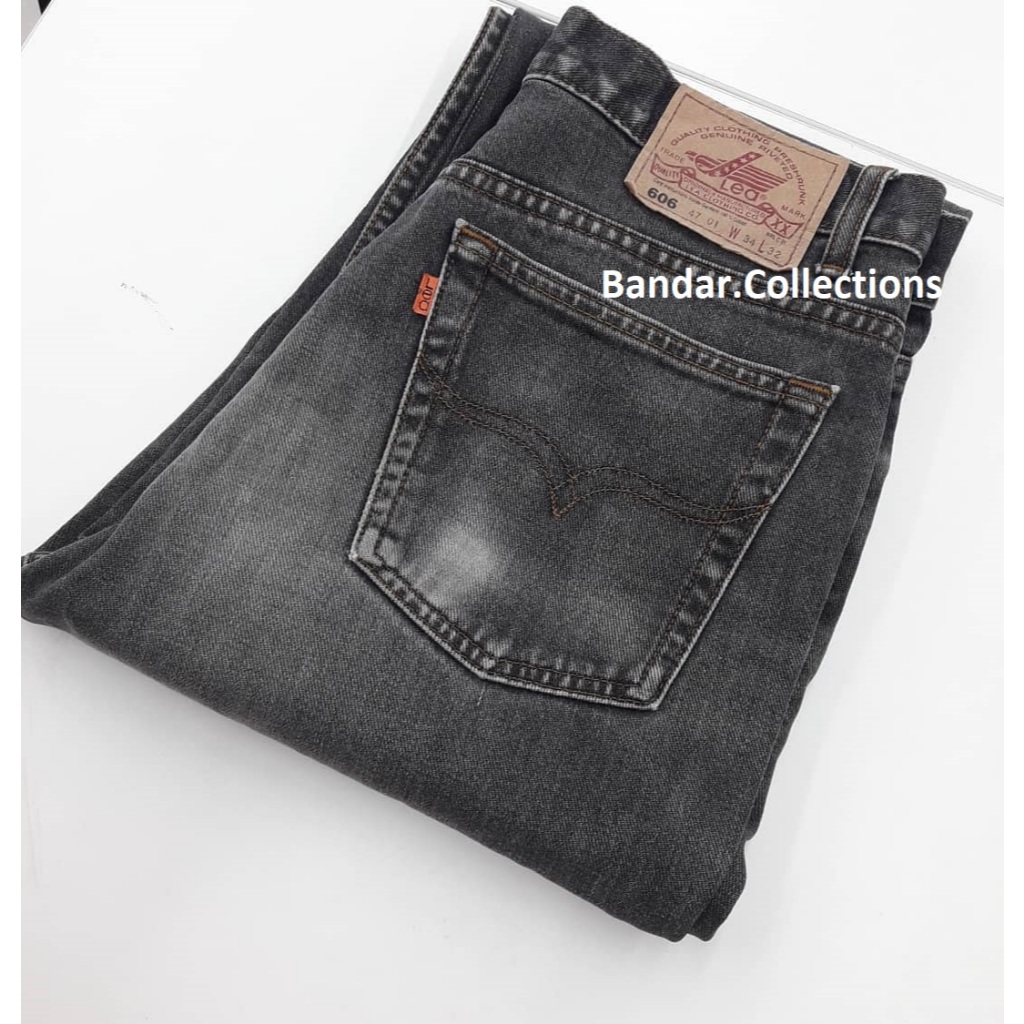 PROMO ORIIGINAL CELANA JEANS LEA 606 ORANGE LABEL REGULAR FIT 100% ORIGIINAL (BC)