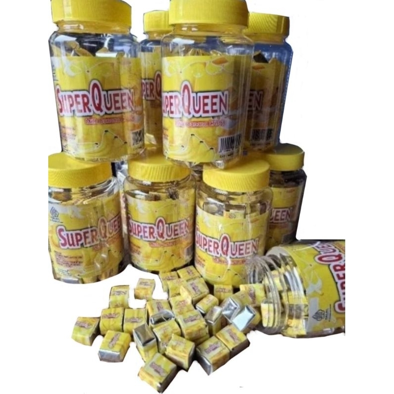 

Super Queen Cube Milk Banana Crispy Coklat Toples Isi 50 Pcs