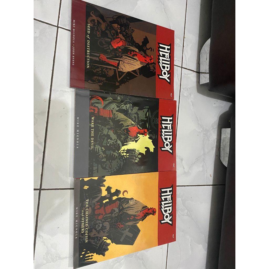 Komik Hellboy 1-3 - Mike Mignola