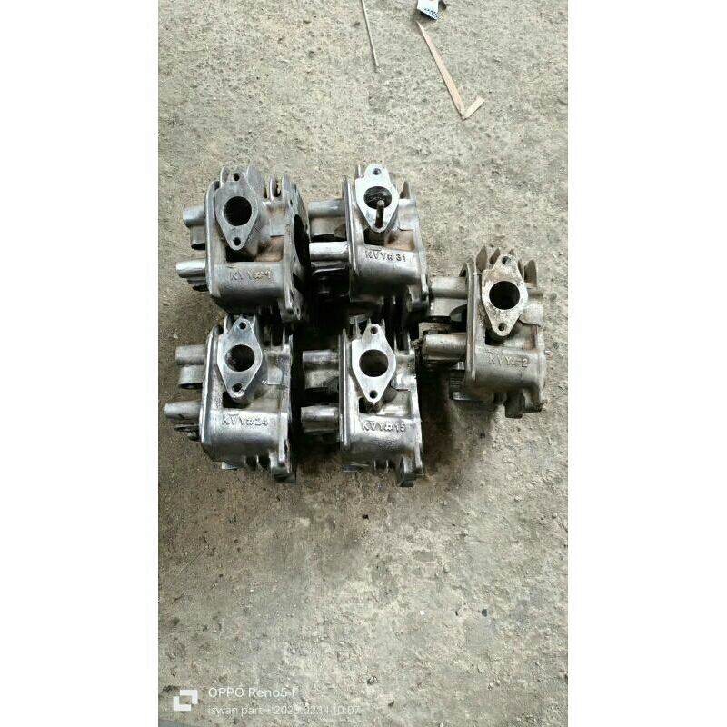 head kop silinder kop dexsel KVY/honda beat karbu,scopy karbu, old ori copotan