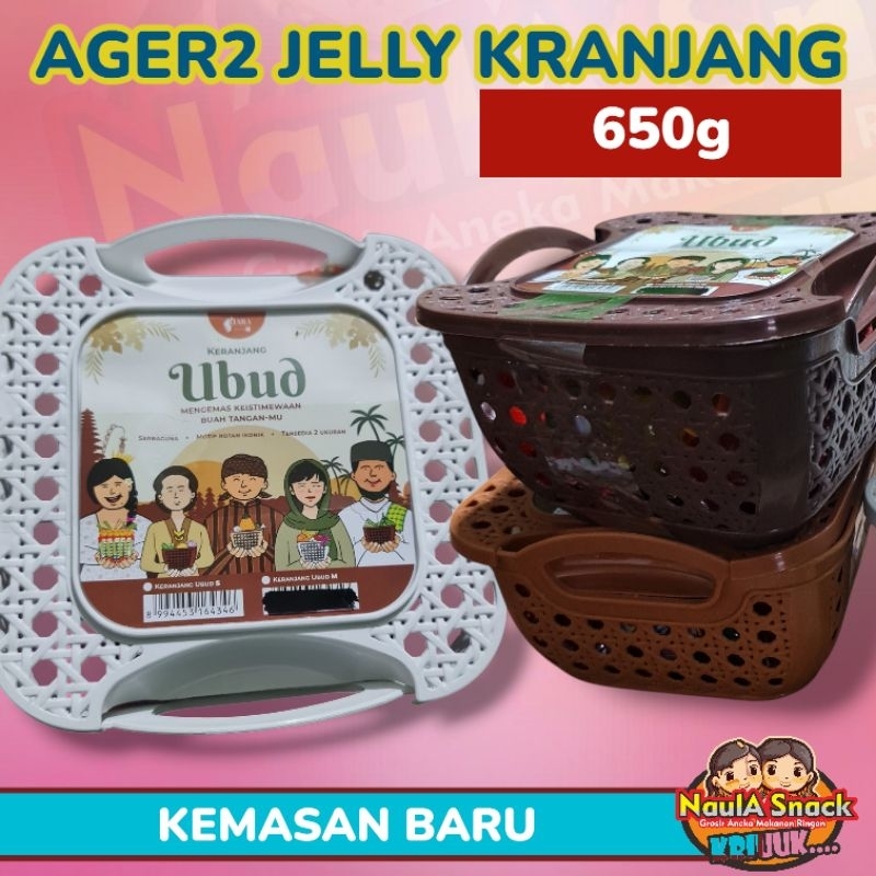 

PROMO Jelly/Ager2 Kranjang Kemasan Baru 650g