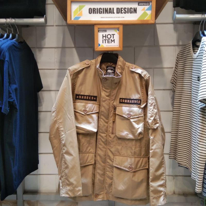 jaket Outerwear pria Sharks.co brand original