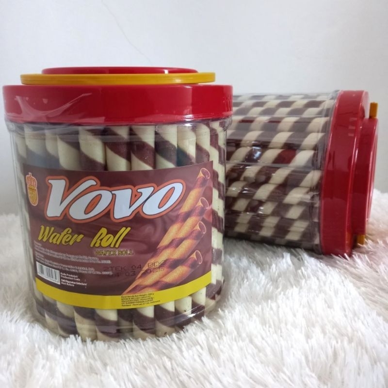 VOVO WAFER ROLL COKLAT