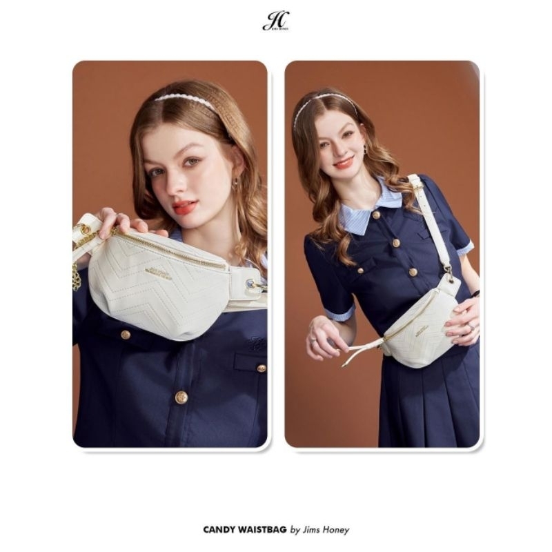MURAH JIMS HONEY CANDY Waist Bag Tas Wanita Selempang Dada 2025