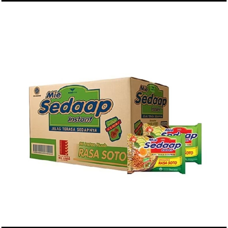 

Sedaap Mie Instan Soto Bag 75 gr x 40