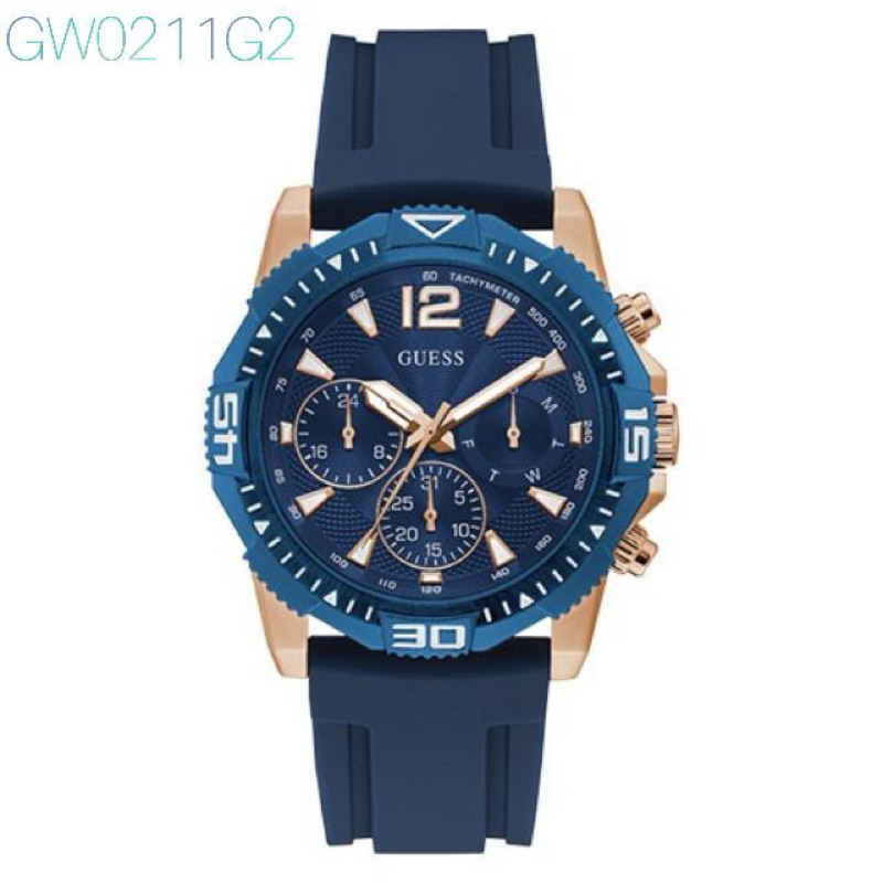 Original Jam Tangan Pria Guess GW0211G2/G1 Fullset