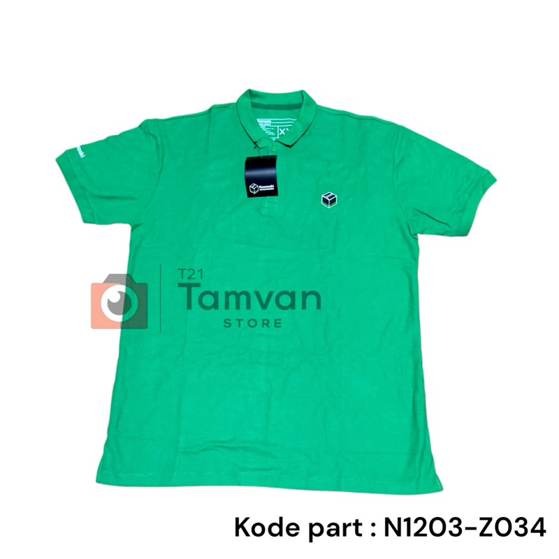 APPAREL KAOS POLO TSHIRT KAWASAKI GREEN ORIGINAL