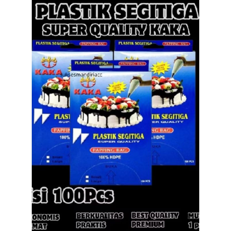 plastik segitiga/plastik paping bag