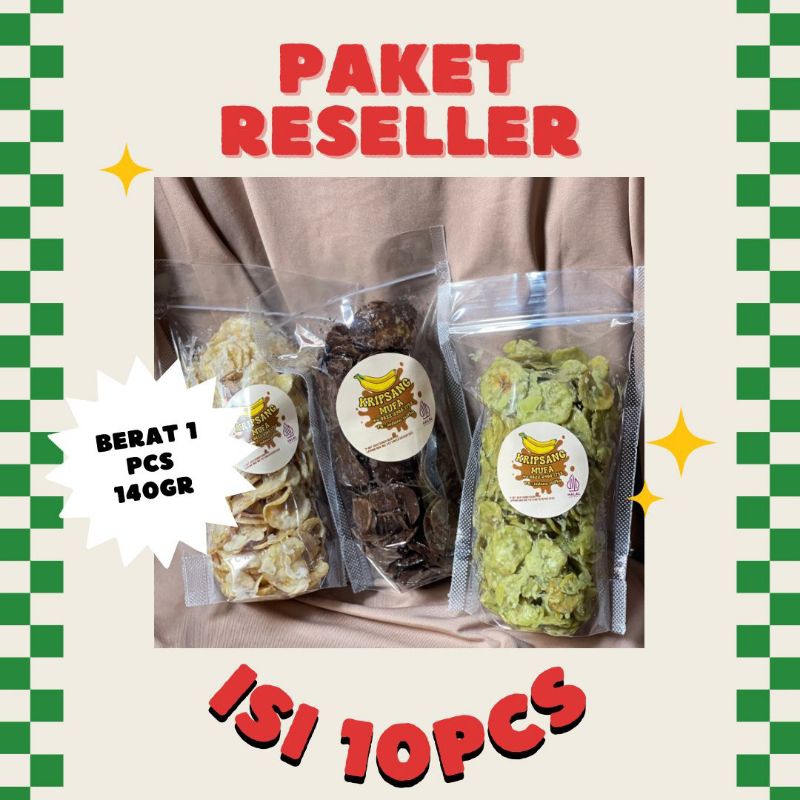 

Paket Reseller Kripsang Mufa isi 10pcs isi 140grm/pcs