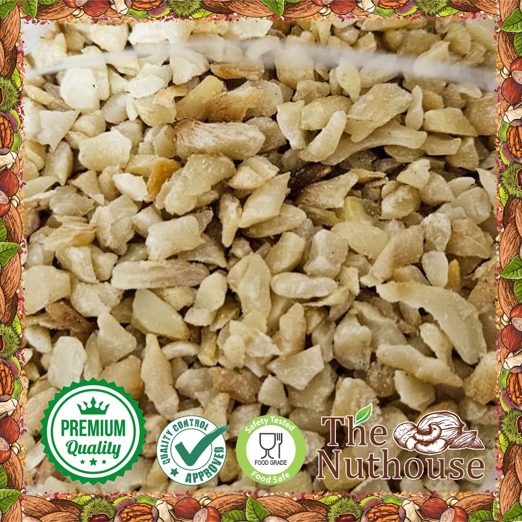 

Kemiri Pecah Ukuran KECIL / Candlenut Broken SMALL SIZE Kualitas Export [Ukuran: 1kg / 500gr / 250gr / 100gr] Vacuum / Segel