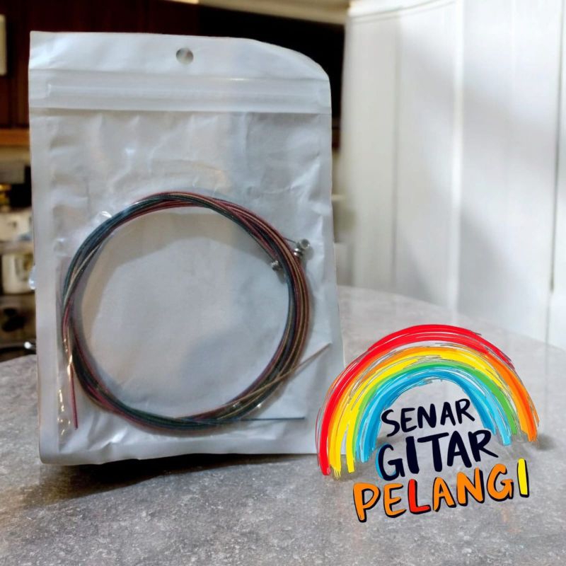 Senar Gitar Pelangi