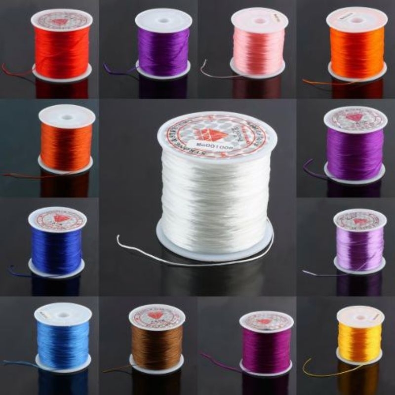 

MDY - TALI GELANG SENAR ELASTIS / TALI GELANG SERAT 12 YARD