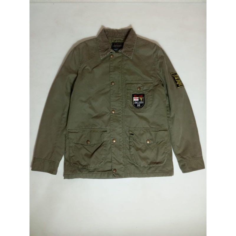 Vintage 90's Edwin Multipocket Chore Jacket Second Original