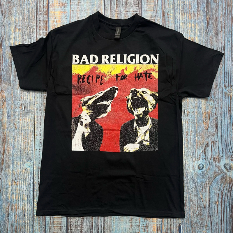 [ORI] Kaos T-Shirt Bad Religion - Recipe For Hate Official Merchandise Kaos Pria