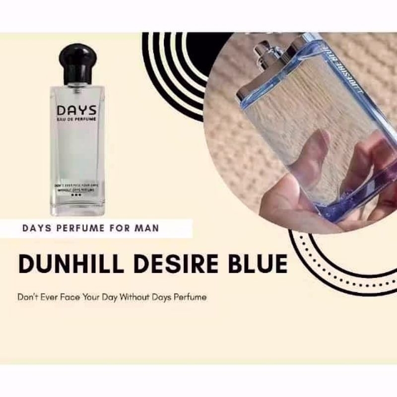 DUNHIL DESIRE BLUE- DAYS PARFUM ORIGINAL EAU DE PARFUM (EDP) 30 ML
