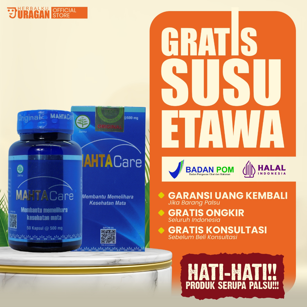 Mahtacare Matacare Kapsul Original dan Bpom Obat Mata