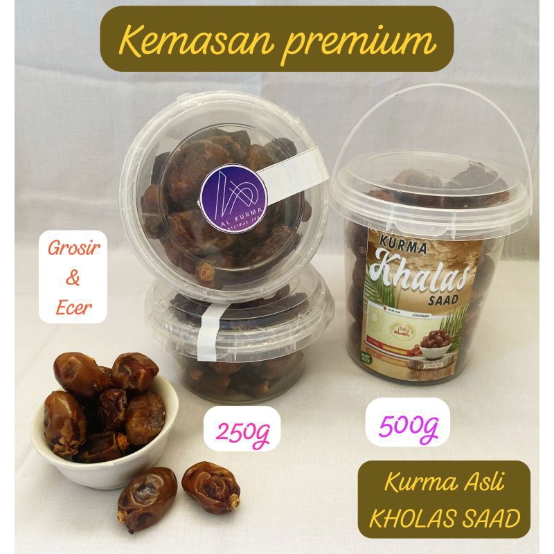 

kurma khalas SAAD (500g)