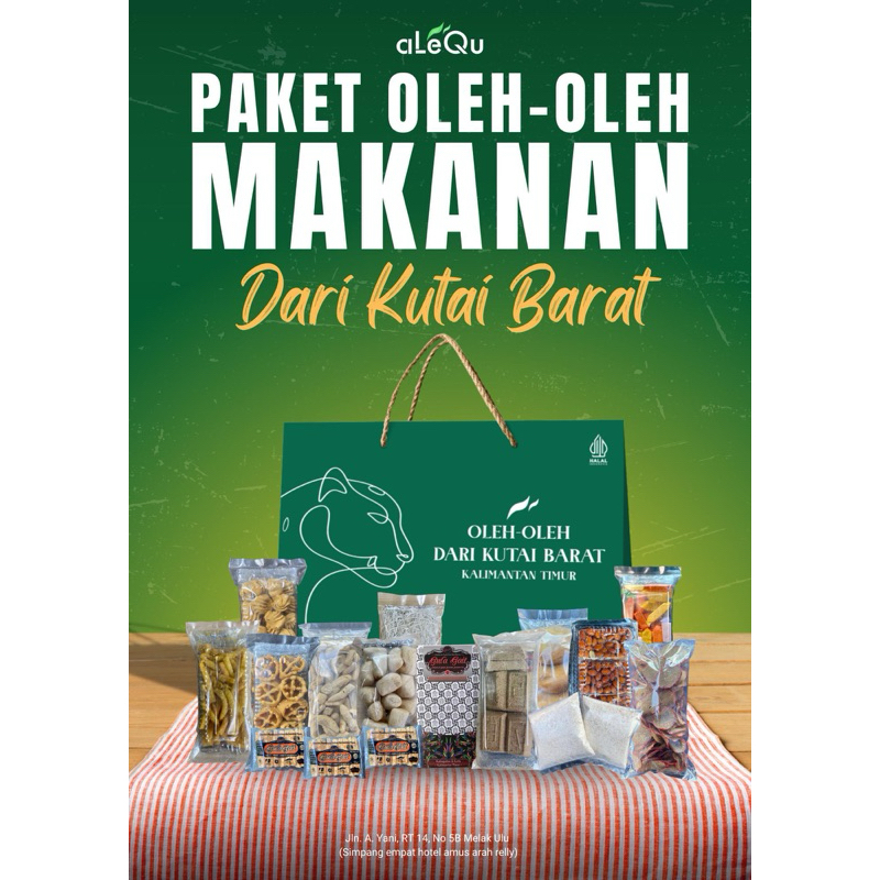 

PAKET OLEH-OLEH MAKANAN – Camilan Khas Kutai Barat, Kalimantan Timur & IKN