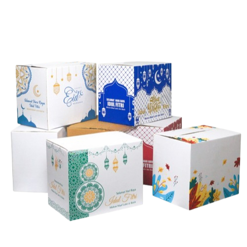 

per 10 pcs kardus parsel besar lebaran kotak packing oleh oleh idul fitri ukuran 40x28x32 cm