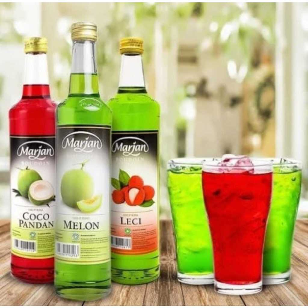 

MARJAN SIRUP VARIAN MELON & COCO / Marjan Syrup Cocopandan/ Melon 460 ml 1 DUS